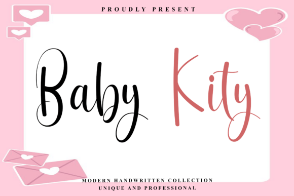 Baby Kity: A Script Font for Seasonal Campaigns