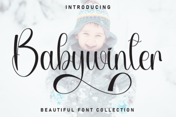 Babywinter: A Whimsical Display Font for Digital Design