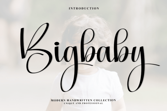 Bigbaby: A Script Font That Elevates Editorial Design