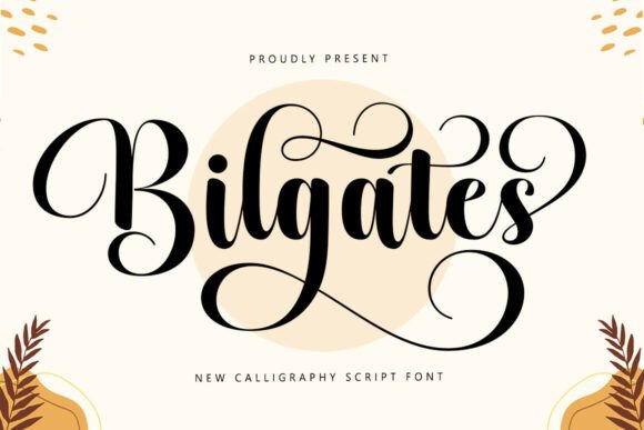 Bilgates: A Beautiful Font for Elegant Digital Branding