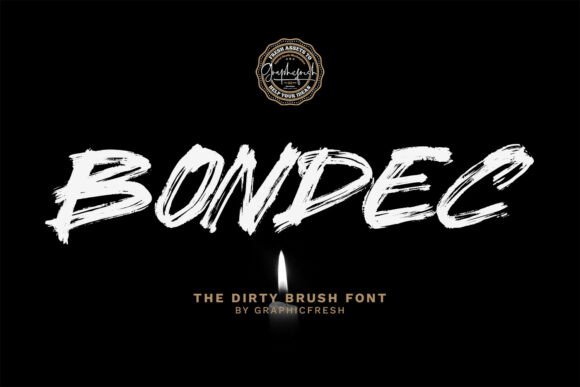 Bondec: A Script Font for Crafters Who Value Character