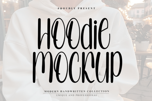 Boost Your Brand with Hoodie Mockup Font