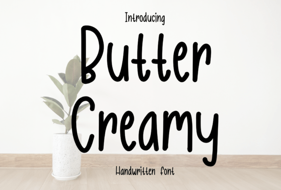 Butter Creamy: A Font That Adds Warmth to Branding