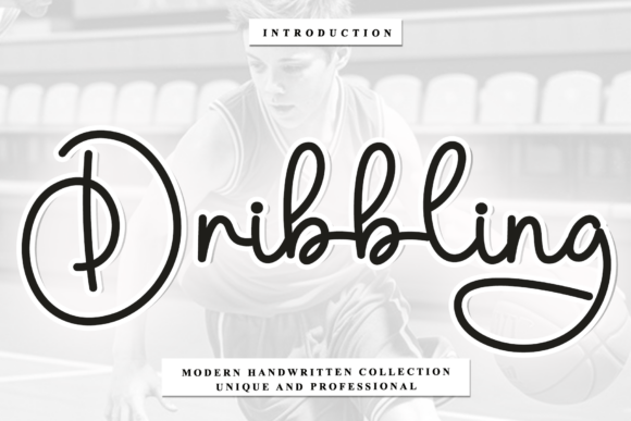Dribbling: A Handwritten Font for Editorial Design