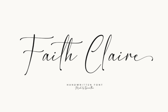 Font of Elegance: Faith Claire for Web Design