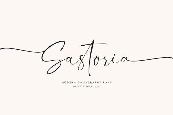 Font That Elevates Your Brand: Sastoria