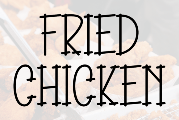 Fried Chicken: A Script Font for Modern Campaigns