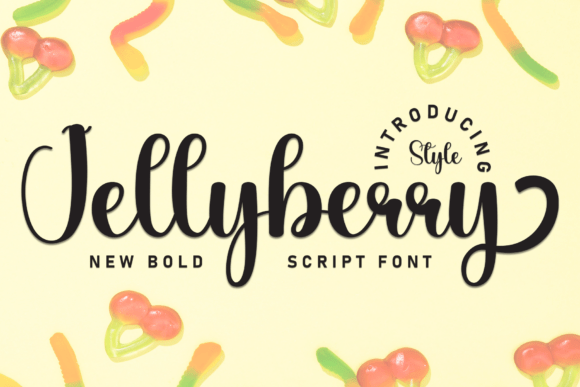 Jellyberry: A Sweet Typographic Companion for Editorial Design