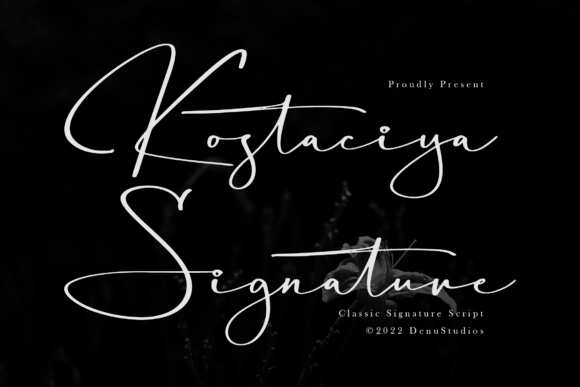 Kostaciya: The Font That Elevates Your Brand