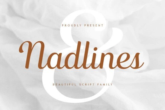 Nadlines: The Script Font That Elevates Your Brand