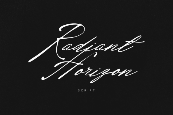 Radiant Horizon: A Font That Moves with Purpose