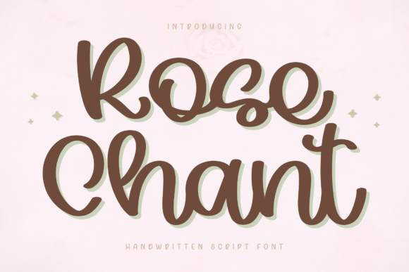 Rose Chant Script Font for Handmade Creators