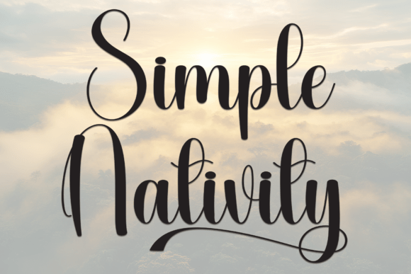 Simple Nativity: A Script Font for Warm, Readable Web Design