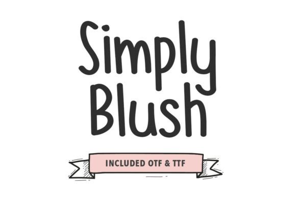 Simply Blush: The Font That Elevates Your Brand