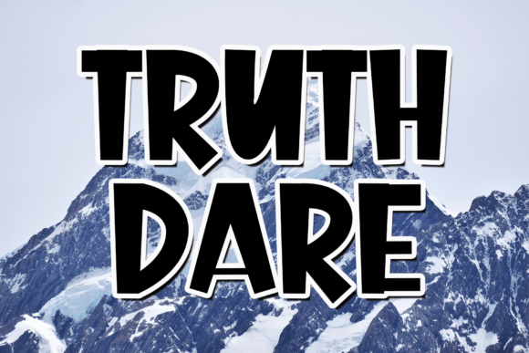 Truth Dare: A Script Font That Adds Sophistication to Branding