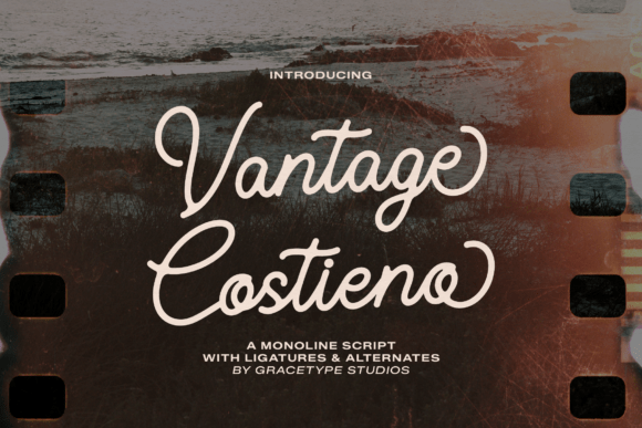Vantage Costieno: A Font for Digital Elegance