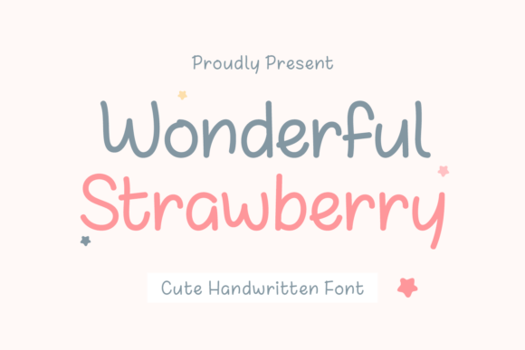 Wonderful Strawberry: A Font That Adds Sweetness to Your Brand