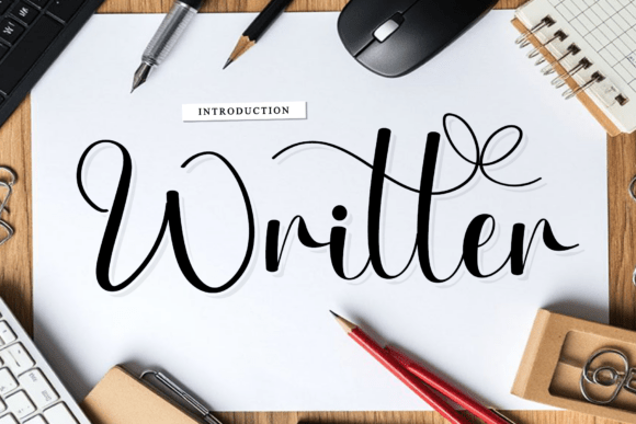 Writter: A Timeless Script Font for Editorial Design