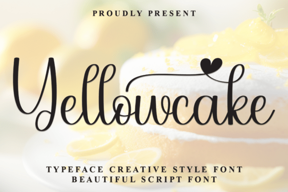 Yellowcake: A Script Font That Elevates Your Brand’s Visual Story