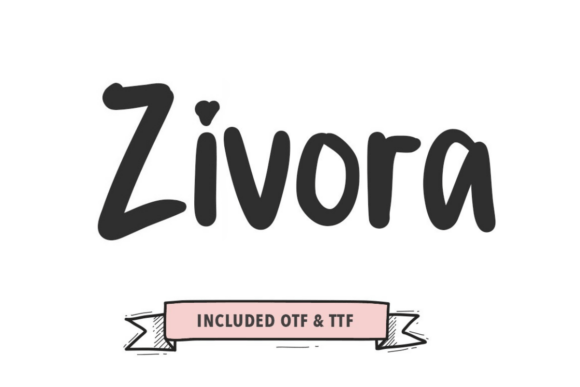 Zivora: A Bold Script Font for Creative Branding